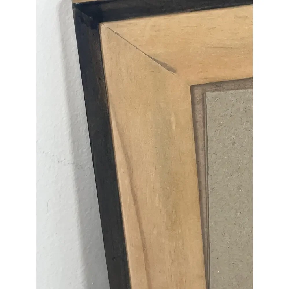 Wooden Gallery Picture Frames with Glass Set of 2 Size 8 x 10/ 4.5 x 6.5 Opening